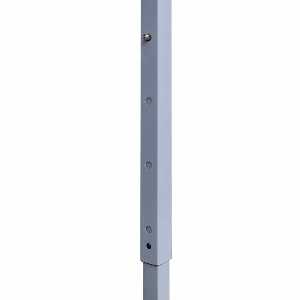 Cenador plegable color crema 3x3 m