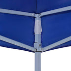 Cenador plegable azul 3x3 m