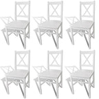 Sillas de comedor 2 uds madera maciza de teca
