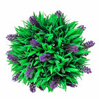 Juego de 2 bolas de boj artificial con lavanda 28 cm