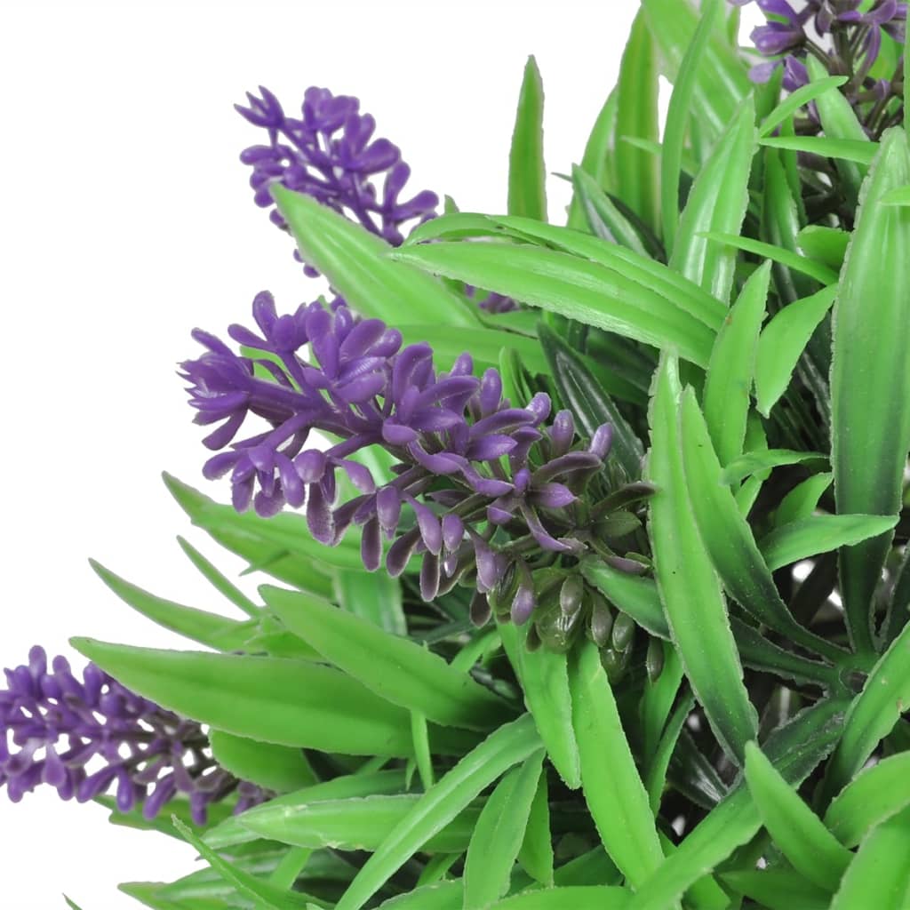 Juego de 2 bolas de boj artificial con lavanda 28 cm
