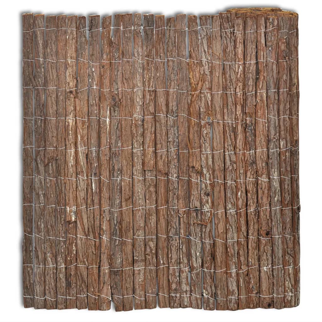 Valla cañizo de corteza 400x100 cm