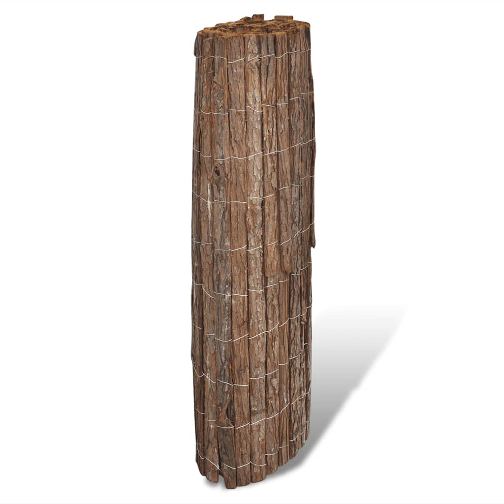 Valla cañizo de corteza 400x100 cm