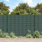 Panel de valla de PVC gris claro 70x0,19 m
