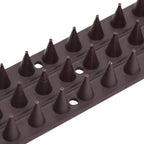 Pinchos anti pájaros control de aves 20 unidades 49x4,5x1,7 cm