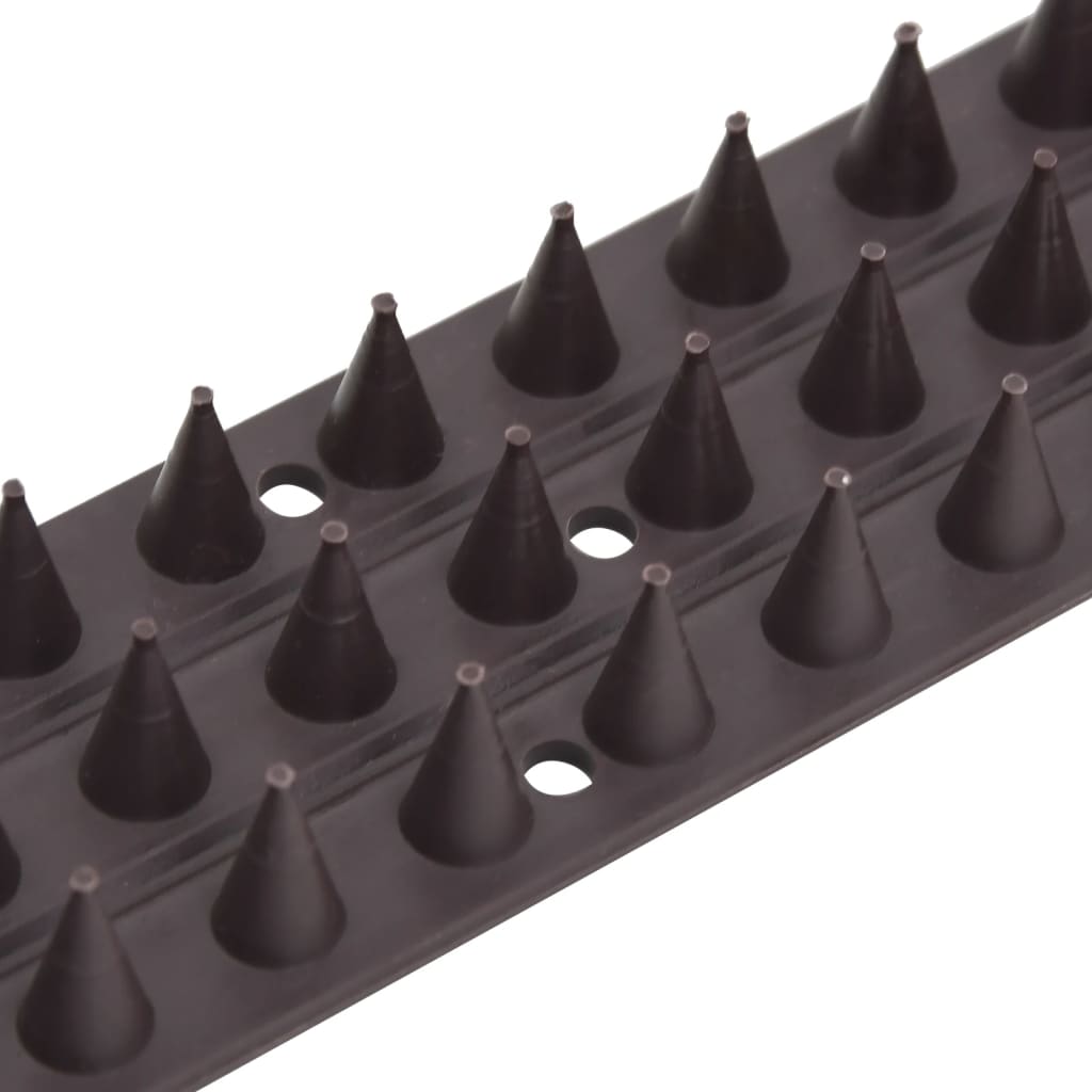 Pinchos anti pájaros control de aves 20 unidades 49x4,5x1,7 cm