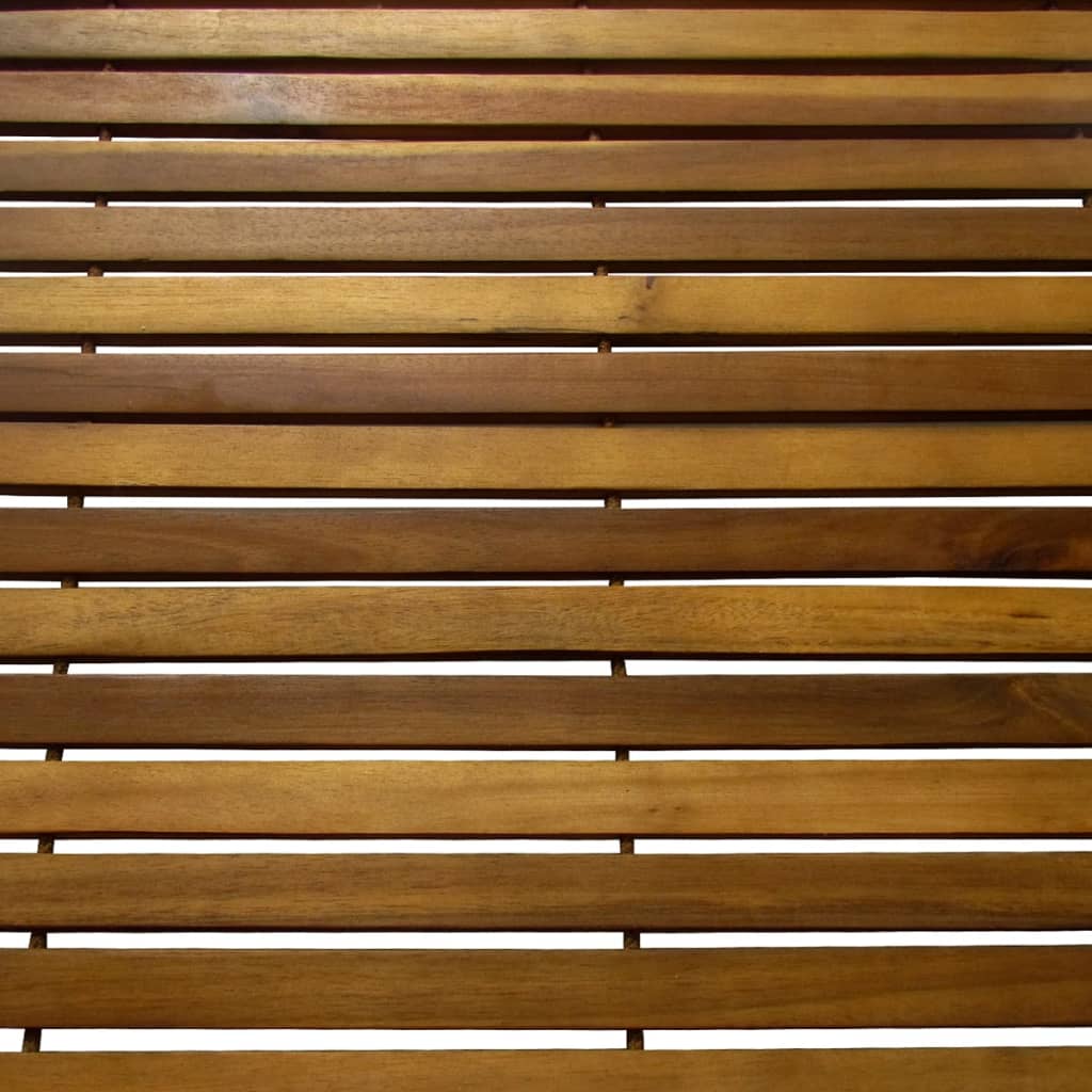Alfombra de acacia para el baño, 80 x 50 cm
