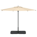Base de sombrilla postátil arena/agua 60 l