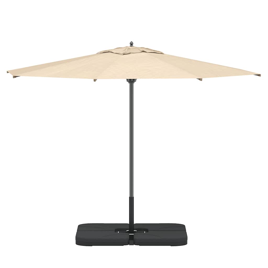 Base de sombrilla postátil arena/agua 60 l