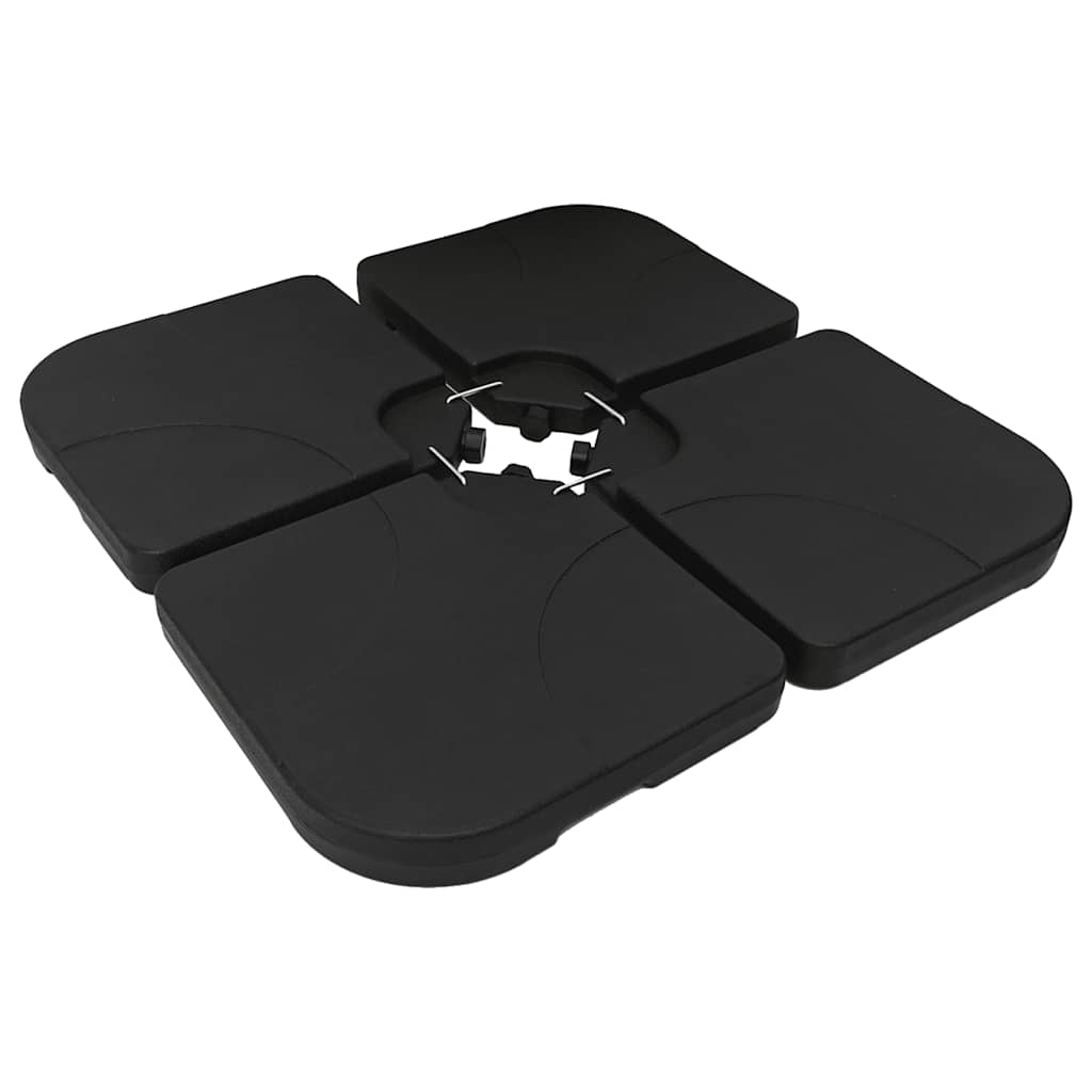 Base de sombrilla postátil arena/agua 60 l