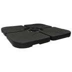 Base de sombrilla postátil arena/agua 60 l