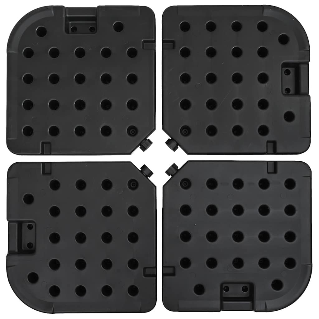 Base de sombrilla postátil arena/agua 60 l