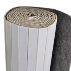 Biombo divisor bambú blanco ancho 250 cm alto 165 cm