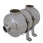 Swimming pool heat exchanger, 292 x 134 mm, 28 kW