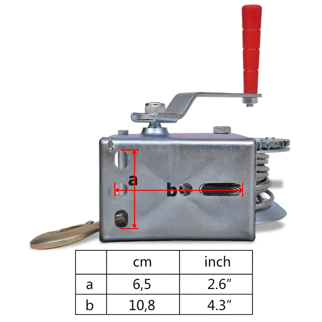 Cabrestante manual 540 kg