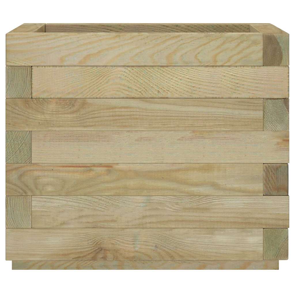 Arriate cuadrado madera 50x50x40 cm