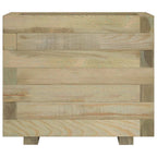 Arriate cuadrado madera 50x50x40 cm