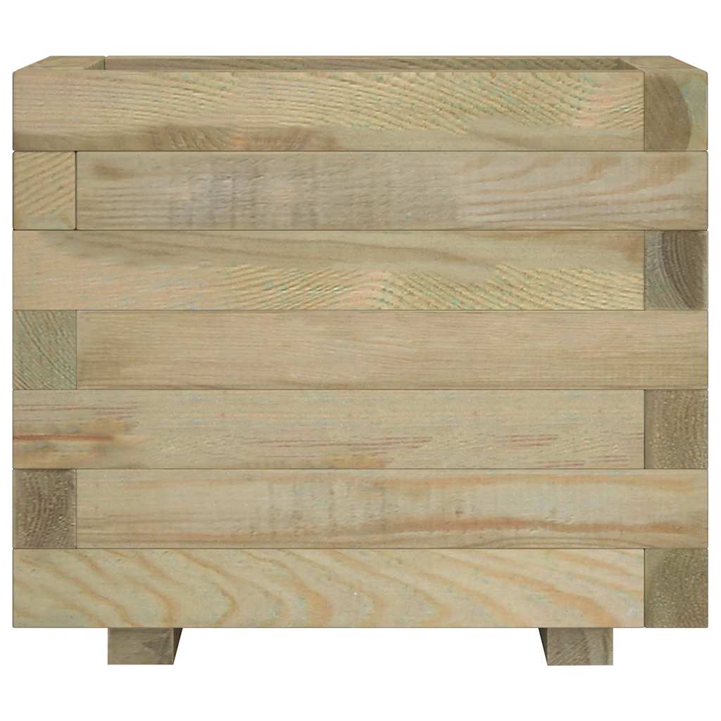 Arriate cuadrado madera 50x50x40 cm