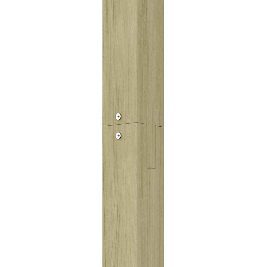 Pérgola de jardín de madera 205x40x203 cm