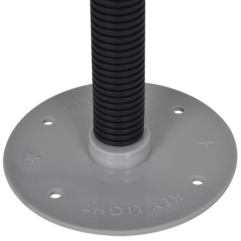 Espejo de tráfico convexo de interior acrílico negro 30 cm