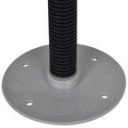 Espejo de tráfico convexo de interior acrílico negro 30 cm
