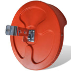 Espejo de tráfico convexo plástico naranja 45 cm