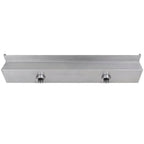 Fuente cascada rectangular LED para piscina acero inoxidable 60 cm
