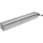 Rectangular LED waterfall fountain for swimming pool, stainless steel, 60 cm