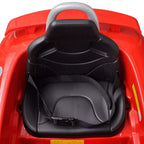 Coche de juguete rojo con mando, modelo Audi TT RS