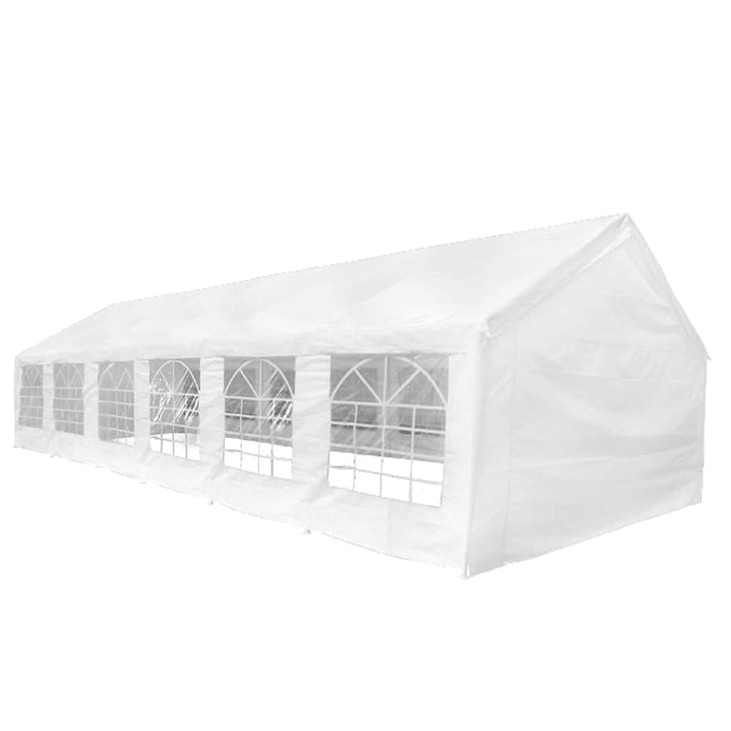 Carpa de fiestas blanca 12x6 m