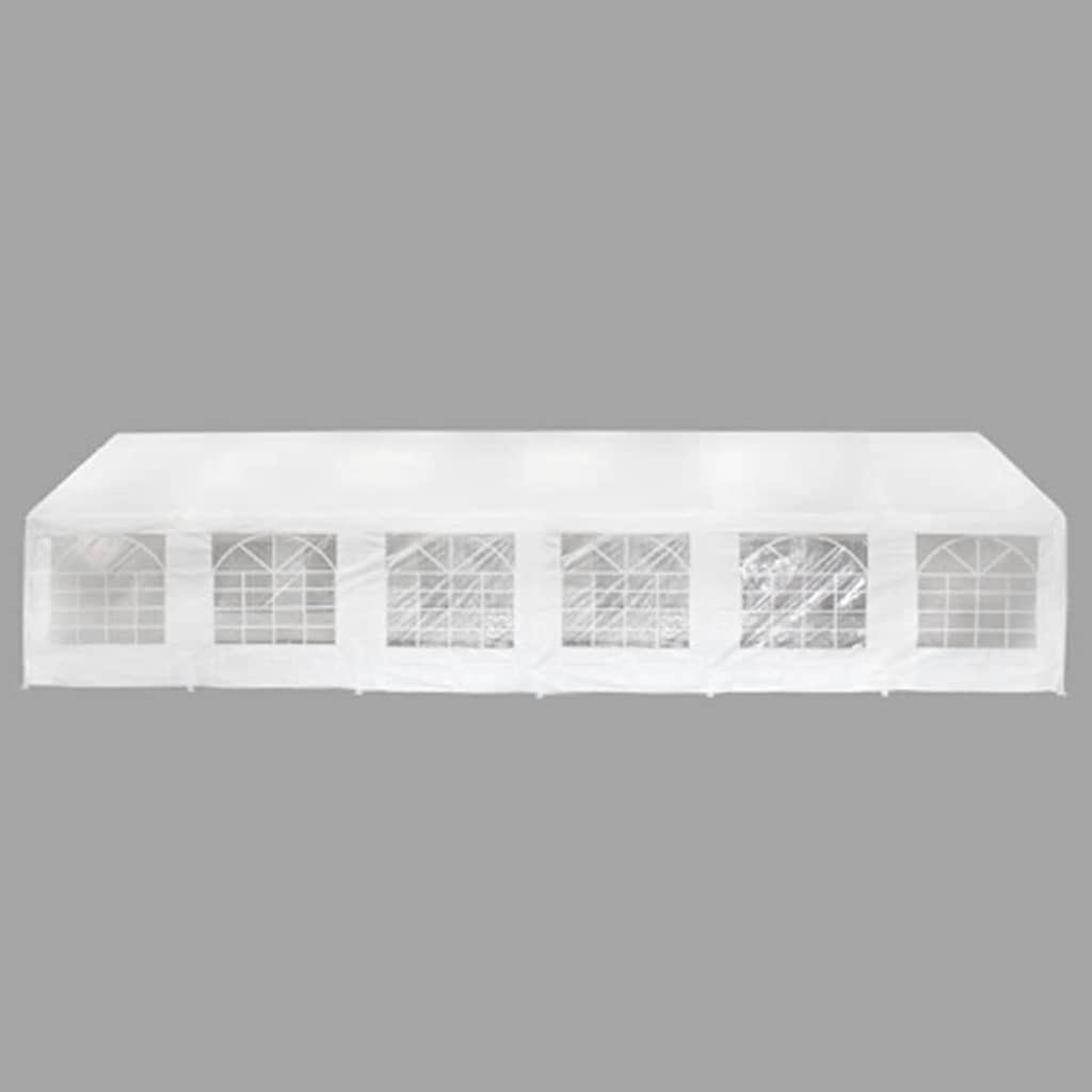 Carpa de fiestas blanca 12x6 m
