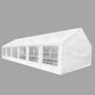 Carpa de fiestas blanca 12x6 m