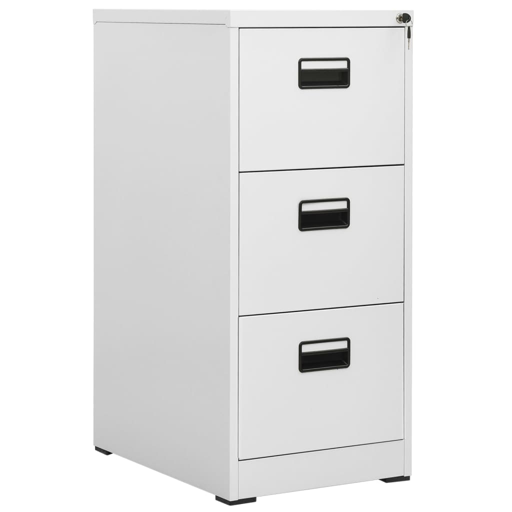 Armario archivador de acero antracita 46x62x102,5 cm