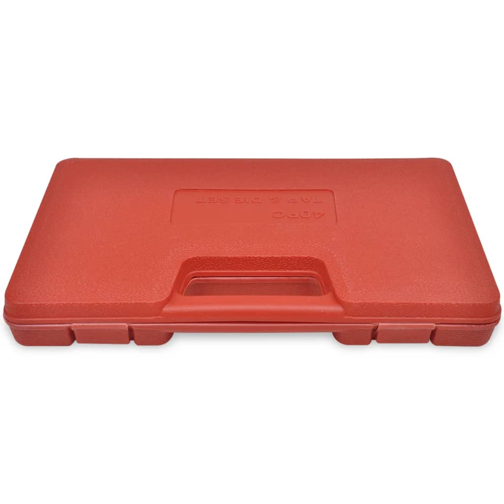 Juego de machos y terrajas 40 piezas
