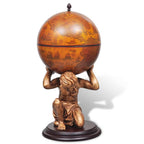 Mueble bar bola del mundo diseño atlas 42x42x85 cm