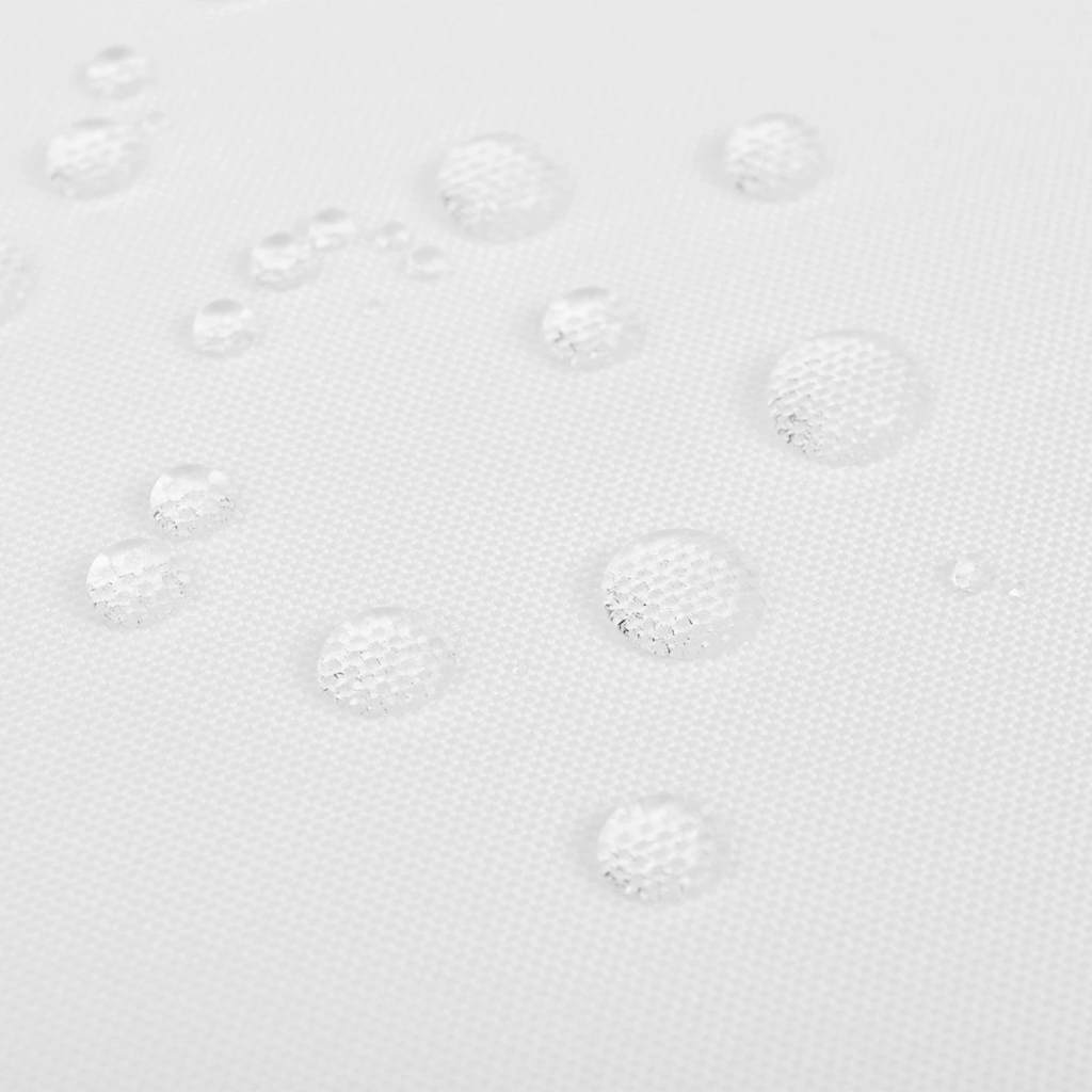 5 manteles blancos 100 x 100 cm