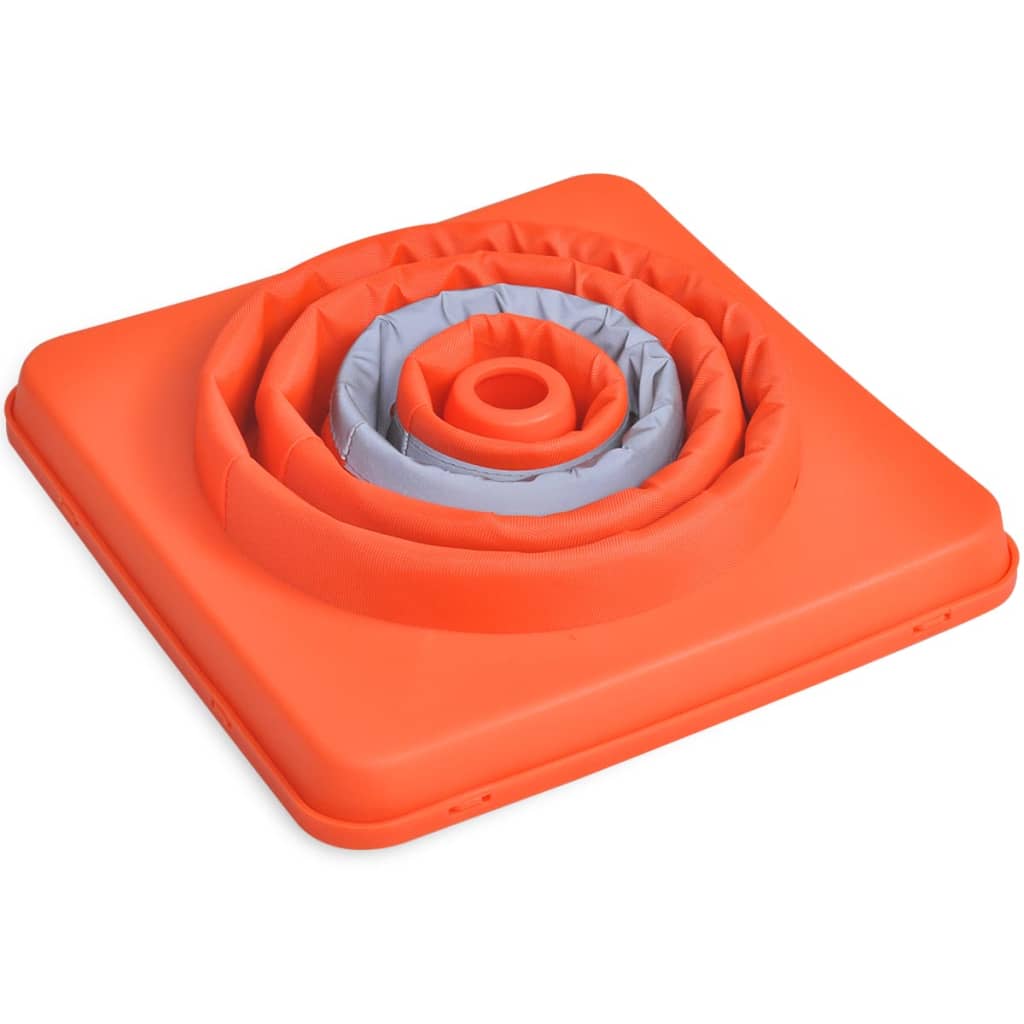 Conos de tráfico desplegables 42cm (5 unidades)