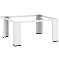 Soporte pedestal para lavadora blanco