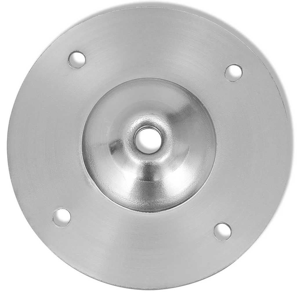 2 Patas Telescópicas para Mesa 710mm-1100mm (Color Acero inoxidable)