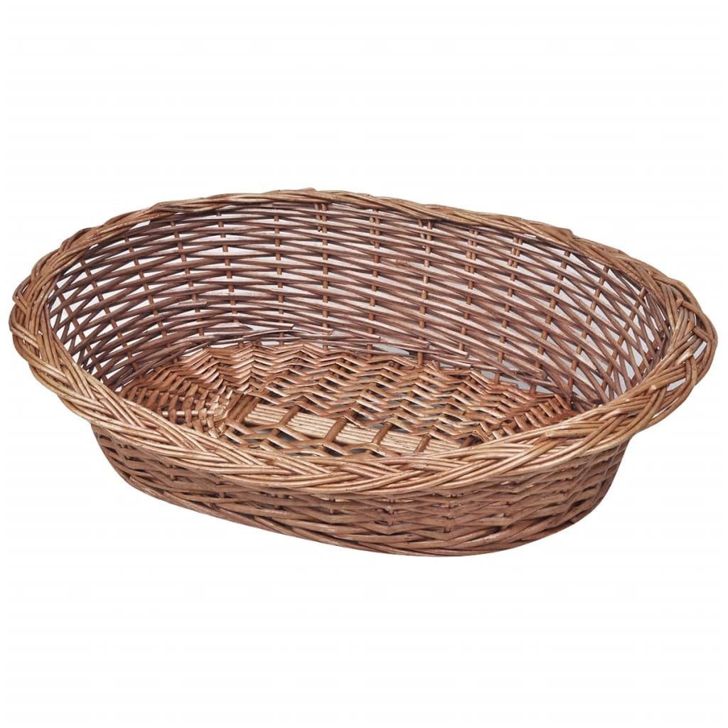 Cesta para perros/cama para mascotas sauce natural 50 cm