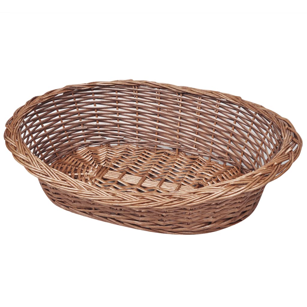 Cesta para perros/cama para mascotas sauce natural 50 cm