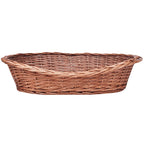 Cesta para perros/cama para mascotas sauce natural 50 cm