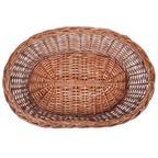 Cesta para perros/cama para mascotas sauce natural 50 cm