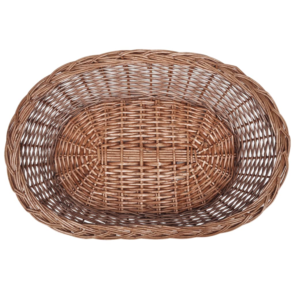 Cesta para perros/cama para mascotas sauce natural 50 cm