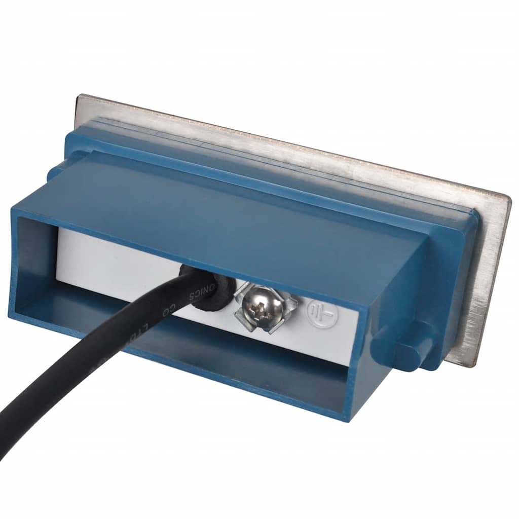 Foco empotrable de escalera 2 LED 44x111x56 mm
