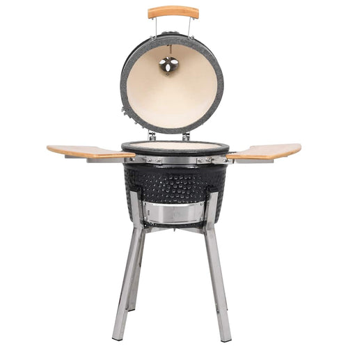 Kamado Barbacoa Parrilla y Ahumador Cerámico 33 cm