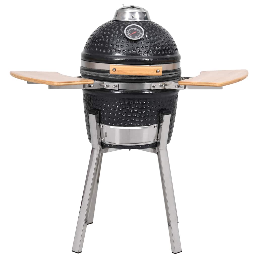 Kamado Barbacoa Parrilla y Ahumador Cerámico 33 cm