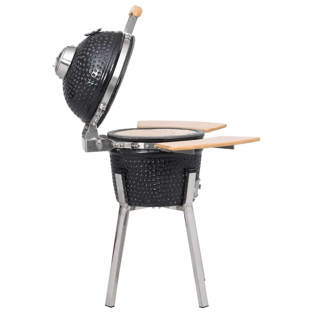 Kamado Barbacoa Parrilla y Ahumador Cerámico 33 cm