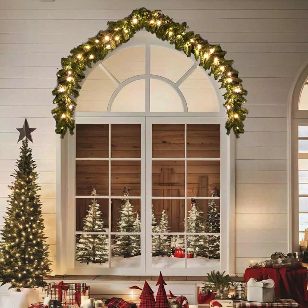 Guirnalda de navidad con luces LED 10 m