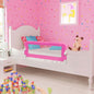 Barandilla de seguridad cama de niño 102x42 cm azul